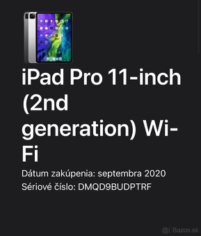 Predám iPad Pro 11 2 generácia - 6
