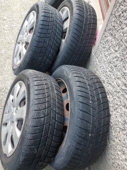 Zimne kolesa 195/55r16 peugeot citroen - 6