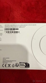 Apple Watch SE (Gen 2) 40mm Midnight - 6