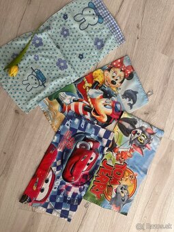 Posteľné oblečky, 4ks plachty, uteráčiky, paplon a vankúš - 6
