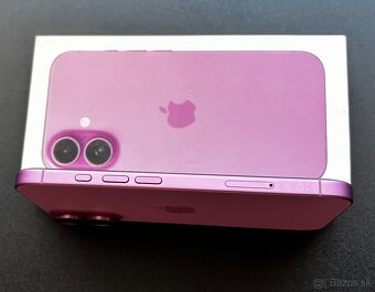 Vyměním Apple iPhone 16 / 128 GB / 6,1"/ V záruce do 12/26. - 6