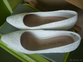svadobné šaty, topánky - 6