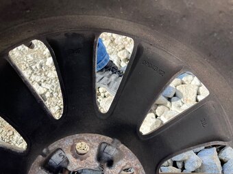 Alu disky sada R17 5x105, letné pneu 215/50 Opel Astra J - 6
