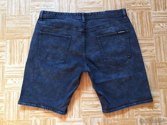 panske riflove sortky, kratasy Superdry velkost W36 - 6