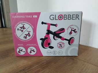 Globber learning trike 2v1-detské odrážadlo/trojkolka - 6