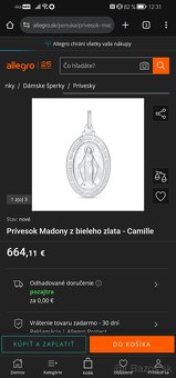 Zázračný medailón z bieleho zlata - 6