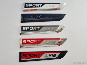 Napis SPORTLINE na blatník ŠKODA - 6