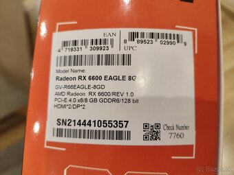 RX 6600 - 6