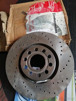 Škoda, AUDI, VW Přední brzdové kotouče Zimmrmann Honda - 6