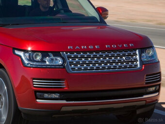 nápis RANGE ROVER strieborný - 6
