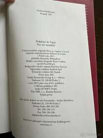 Predám knihu Noc nic nezadrží Delphine de Vigan - 6