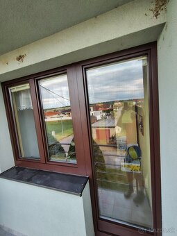 Ponúkam hliníkovú kapotáž na drevené eurookná - 6