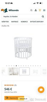 Rastúca postielka  7v1 - 6