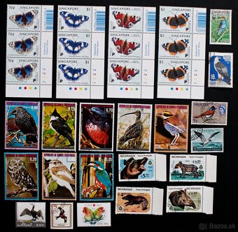 Mix známok Fauna - 6