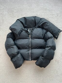 Rick Owens Short Funnel Neck Padded Puffer Jacket M/38/10 - 6