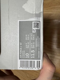 Nike air force 1 biele 44 - 6