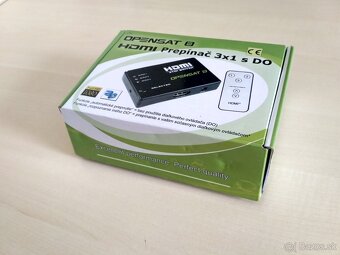 Predám nový automatický HDMI switch s DO a zdrojom - 6