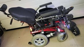 elektrický invalidny vozik polohovací 10km/h nove batérie - 6