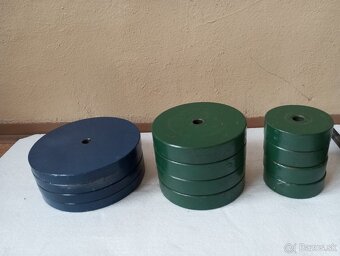 Železné nakladacie jednorúčky - 2 x 23 kg - 6