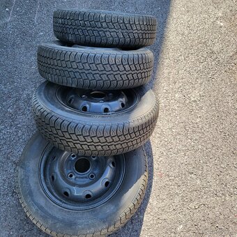 Disky 4x114,3 a zimné pneumatiky 155/70 r12 - 6