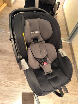 Recaro Privia EVO – ľahké vajíčko +základňa +adaptéry zdarma - 6