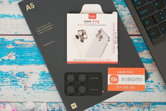 Kovová krytka na zadný fotoaparát Xiaomi, Redmi, Poco - 6