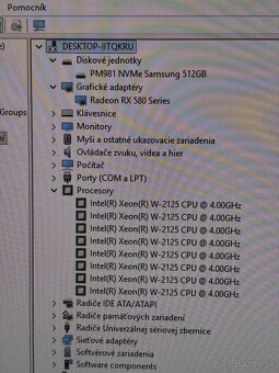 #122 Dell 5820/Xeon E2125/32GB DDR4/RX580 8GB/W11 - 6