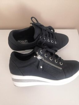 Prechodné topánky na platforme v.35 - 6