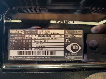 BenQ LCD monitor – model G2222HDL - 6