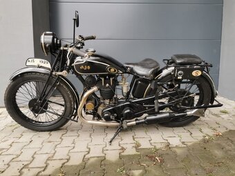 Predvojnova patinova AJS 350 z roku 1929 - 6