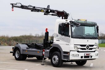 MERCEDES 15T NOVÝ HÁKOVÝ NOSIČ KONTAJNEROV HYDRAULICKÁ RUKA - 6