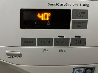 Predám 8 kg práčku Electrolux EW6F528SC - 6