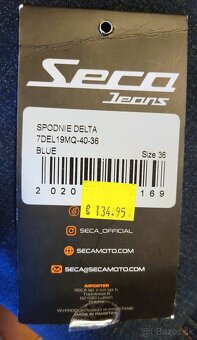 Kevlarové rifle SECA Delta veľ. 36 (XL), nepoužité - 6