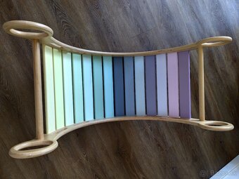 Multifunkčná hojdačka Emika so šmýkačkou,príslušenstvom - 6