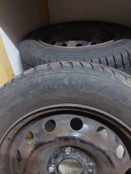 Predám zimné z diskami 175/65/r14 - 6