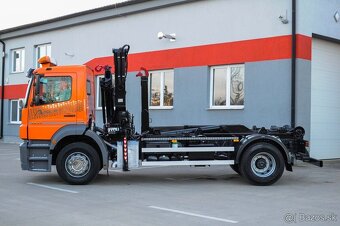 MERCEDES AXOR 19T HÁKOVÝ NOSIČ KONTAJNEROV HYDRAULICKÁ RUKA - 6