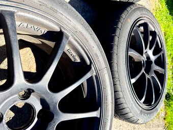 ADVAN Racing 4x100 R17 Elektróny + Pneu 205/50 - 6