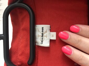 CALVIN KLEIN original lososové damske tricko S/M - 6