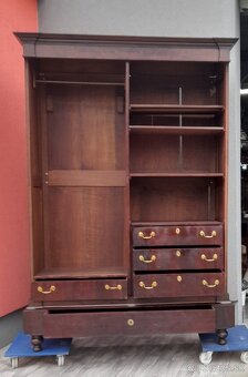 Skriňa starožitná dvojdverová XXXL. - 6