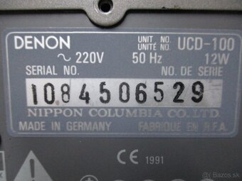 DENON UCD-100 - 6