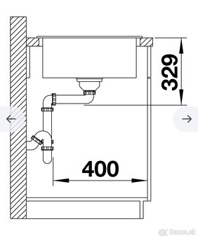 Blanco Legra 45 S Granitový drez - 6
