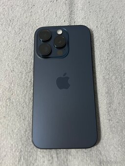 Predám Apple IPhone 15 PRO 128GB Blue Titanium - 6