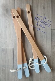 Drevená hrazda / hrazdička pre bábätko - 6