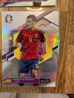 ZBERATEĽSKÉ KARTY FUTBALOVÉ KARTIČKY TOPPS A MERLIN - 6
