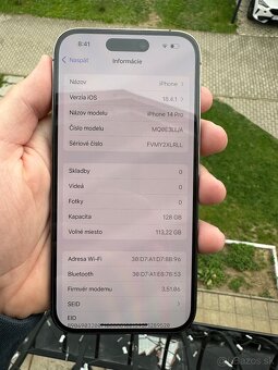 iPhone 14 Pro 128gb-100%Baterka-Ako nový - 6