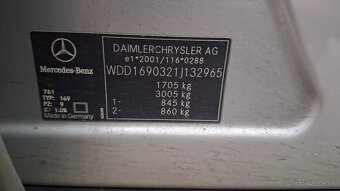 Mercedes-Benz A170 - 6