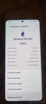 Samsung S20 + 8/128GB - 6