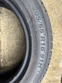 Predám zimné pneumatiky 205/55 r16 - 6