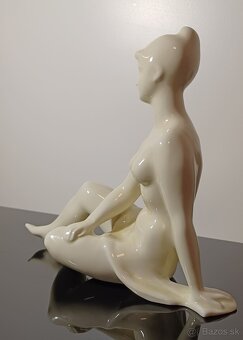 Nádherná stará zberateľská porcelánová soška Akt - 6