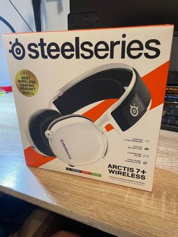 Slúchadlá steelseries arctis 7+ wireless - 6